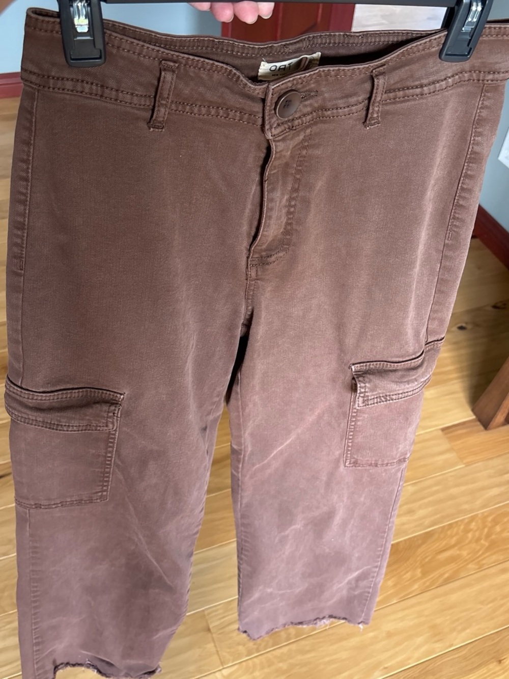Brown cargo pants